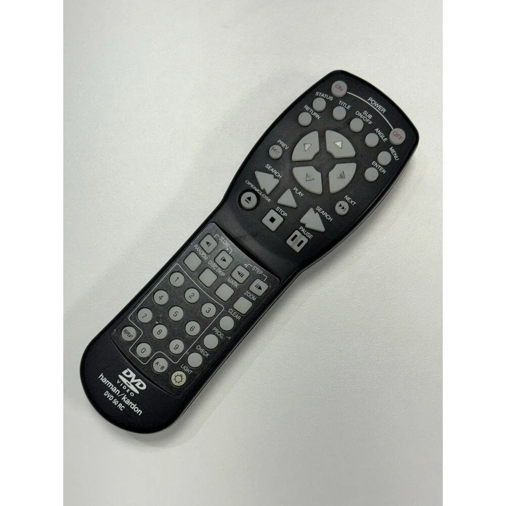 Original Harman Kardon DVD5RC DVD PLAYER Remote Control Harmon Kardon DVD 5 RC